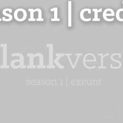 Season 1 Credits Featuring the Blank Verse Theme Song
